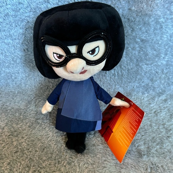 Disney Other - Disney Store‎ Edna Mode Plush Doll The Incredibles Pixar Stuffed Animal Toy